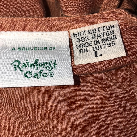 RAINFOREST café large vintage embroidered dress - Picture 5 of 7